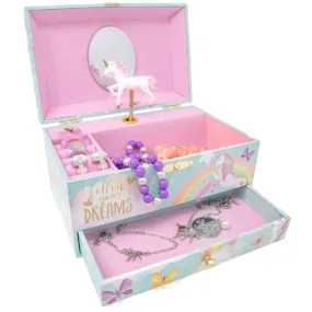 Bote à bijoux licorne