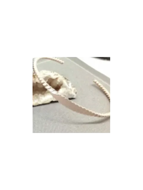 BRACELET ACIER JAUNE Zag Bijoux