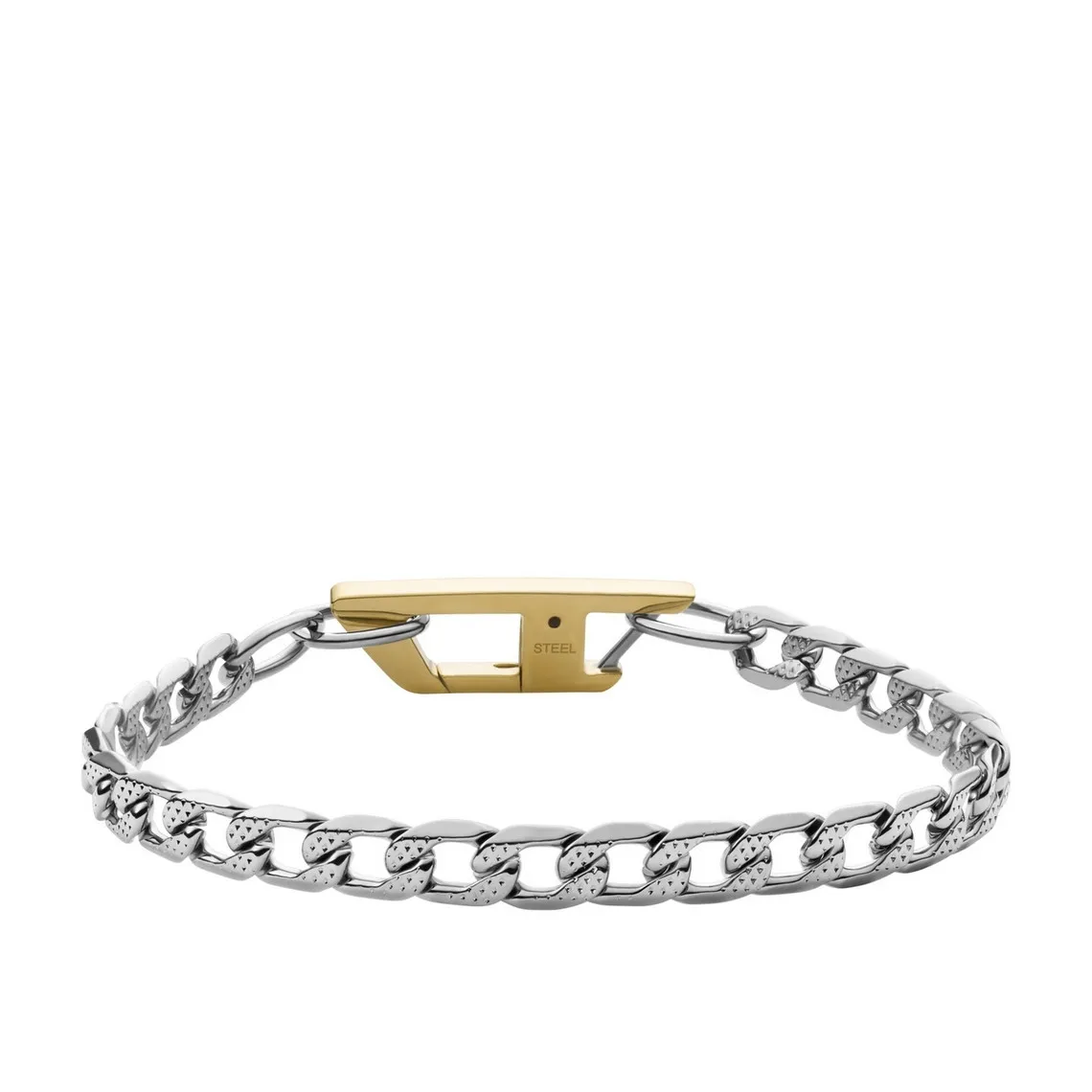 Bracelet Homme Diesel DX1338040 - Acier Argenté Diesel Bijoux - Bijoux Homme sur MenCorner