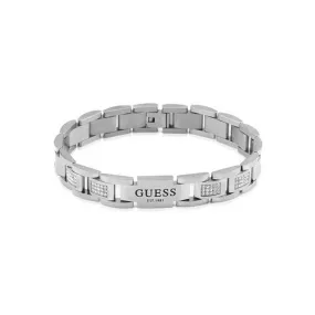 Bracelet Homme Guess Bijoux - JUMB01342JWST FRONTIERS Acier Argent Guess Bijoux - Bijoux Homme sur MenCorner