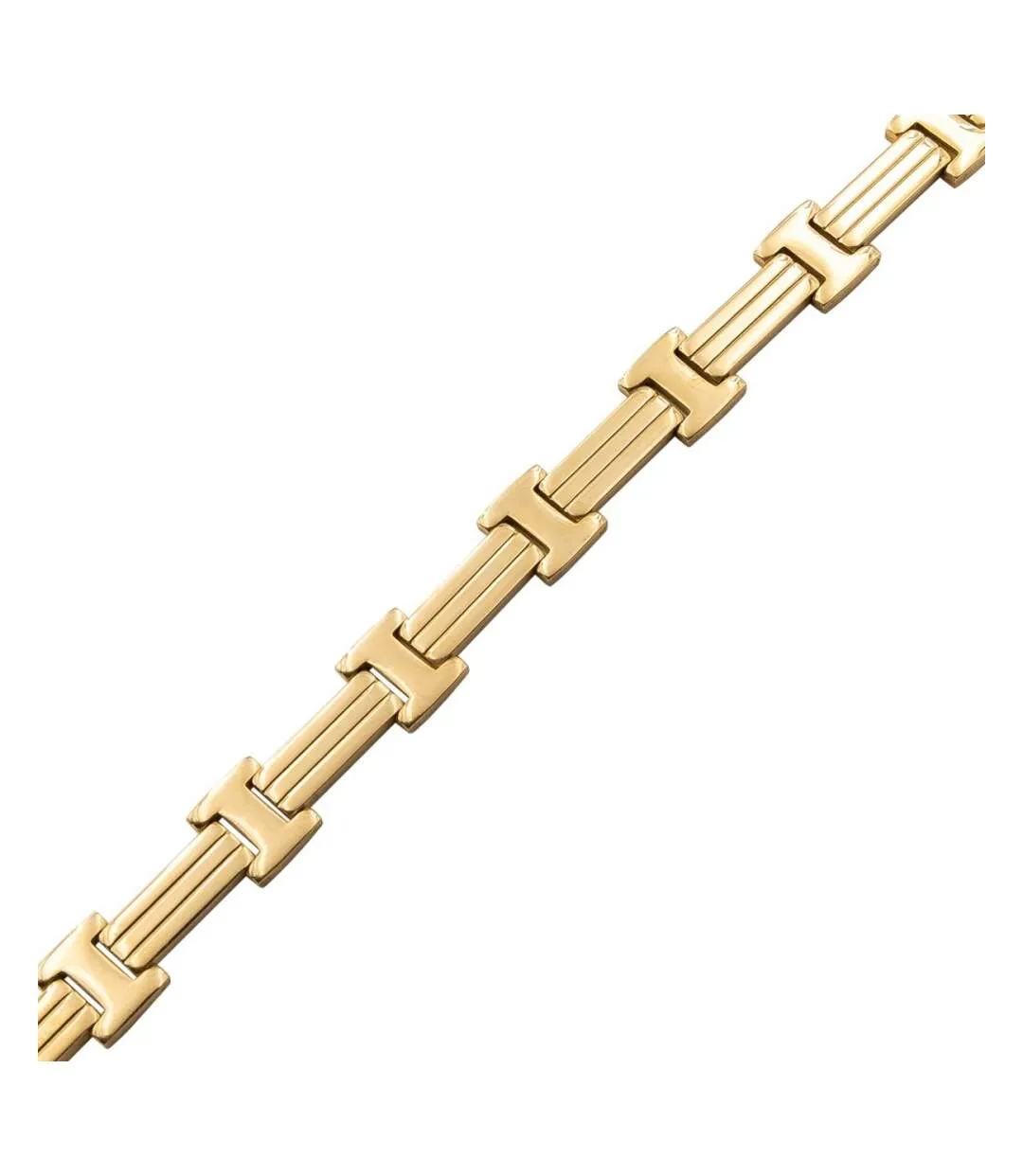 Bracelet pour Homme Acier Doré