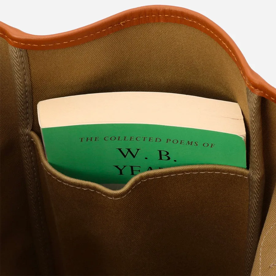 Brady Small Carryall Tote Khaki