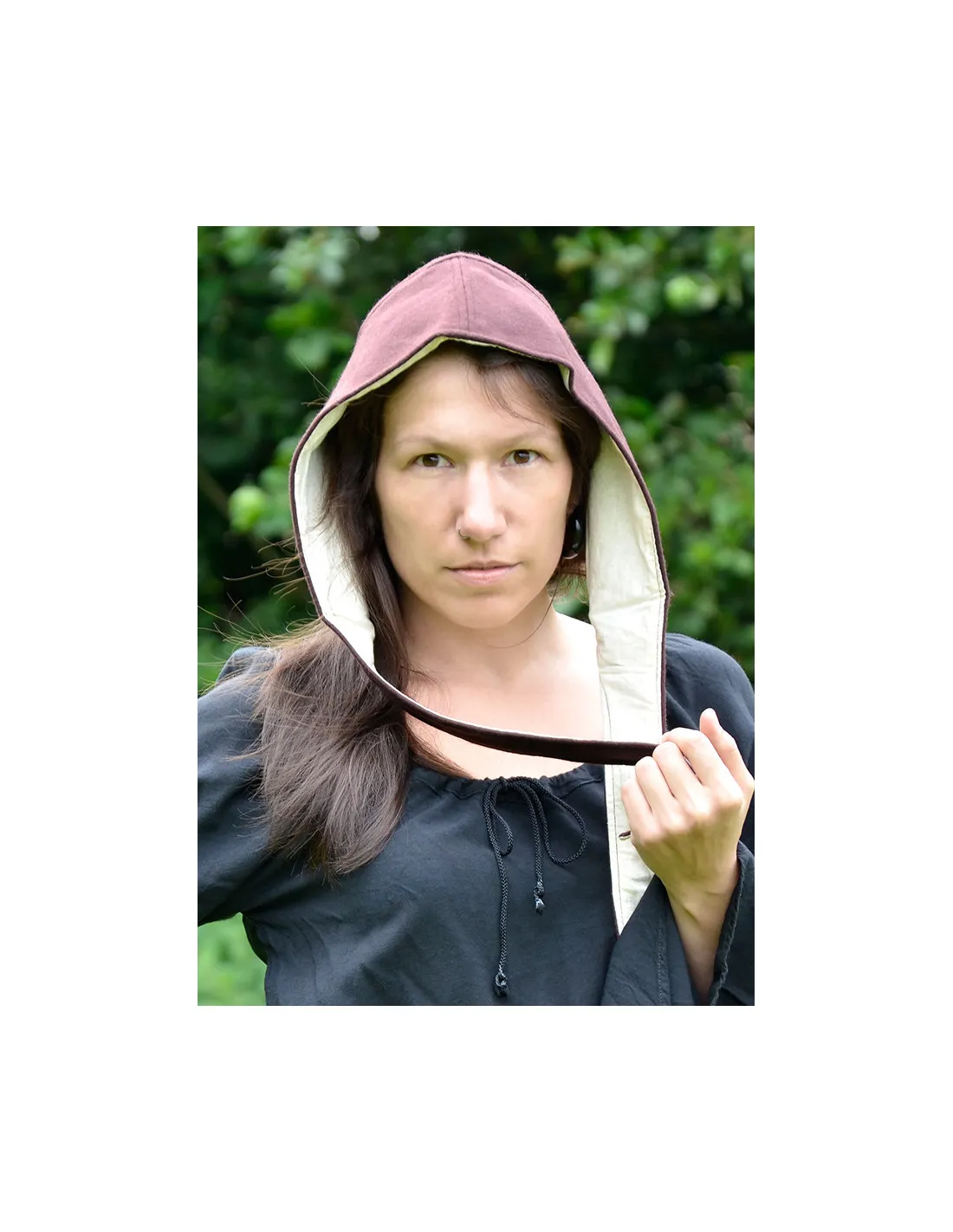 Chapeau haut médiéval en laine, différentes couleurs ⚔️ Boutique Épées