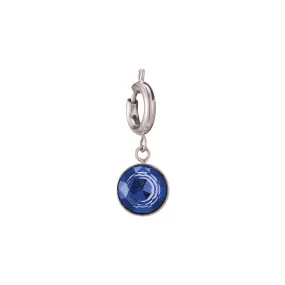 Charm acier Bleu royal
