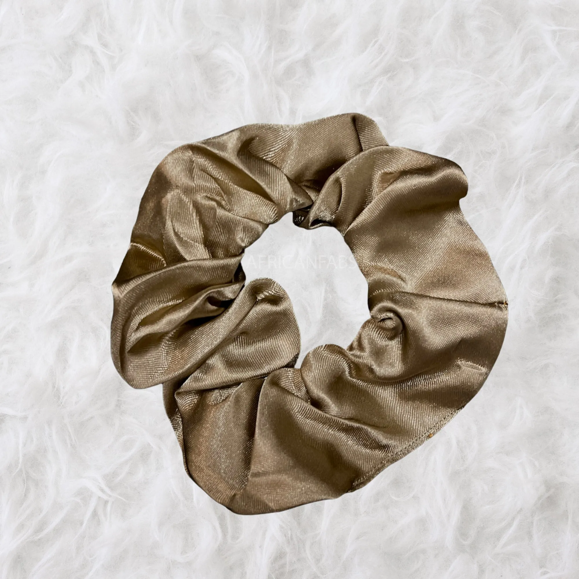Chouchou / Scrunchie Satin - Accessoires  - Beige