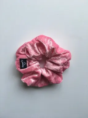 Chouchou Classique Velours Rose | Emilie Prose