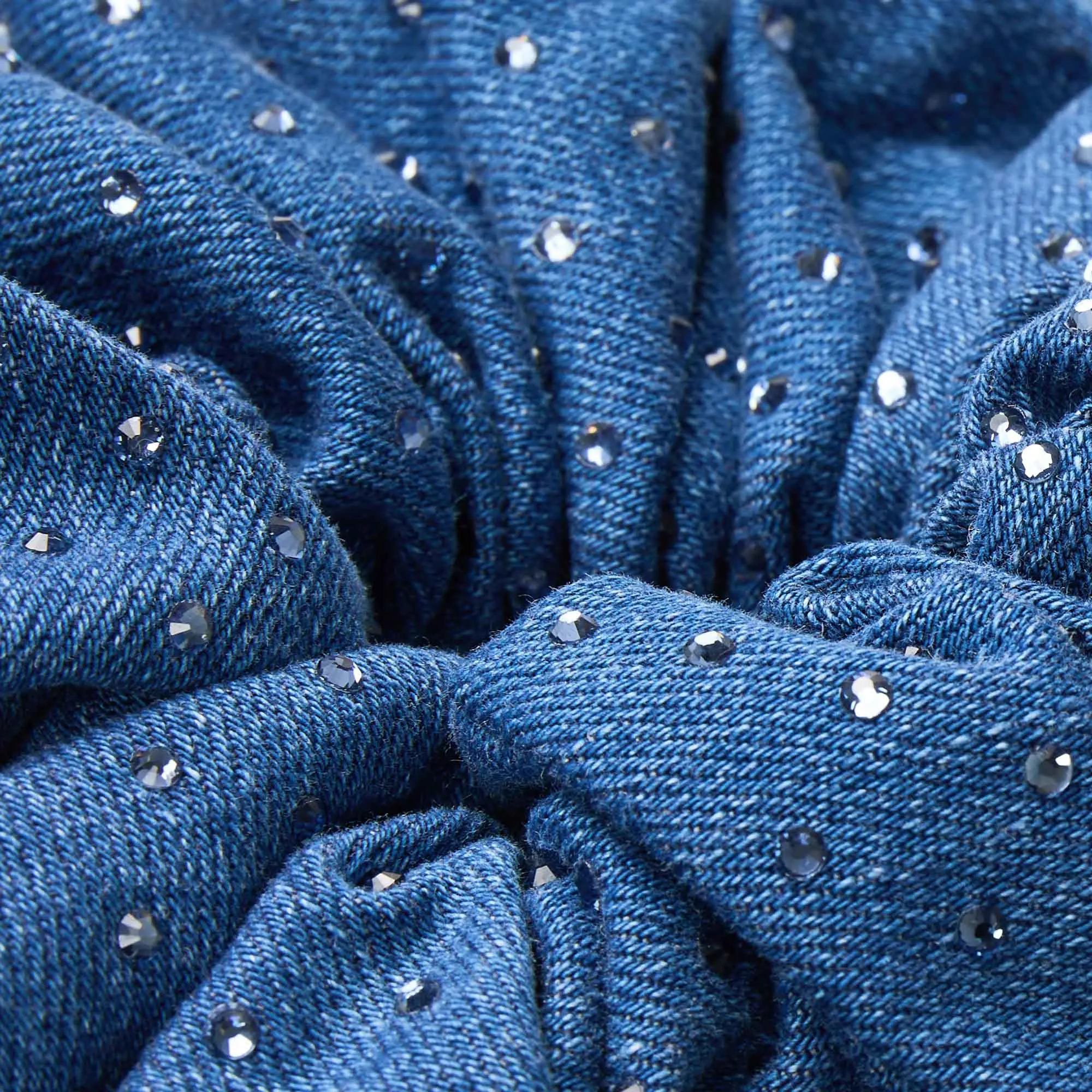 CHOUCHOU EN DENIM à STRASS - SANDRO pour FEMME | Printemps