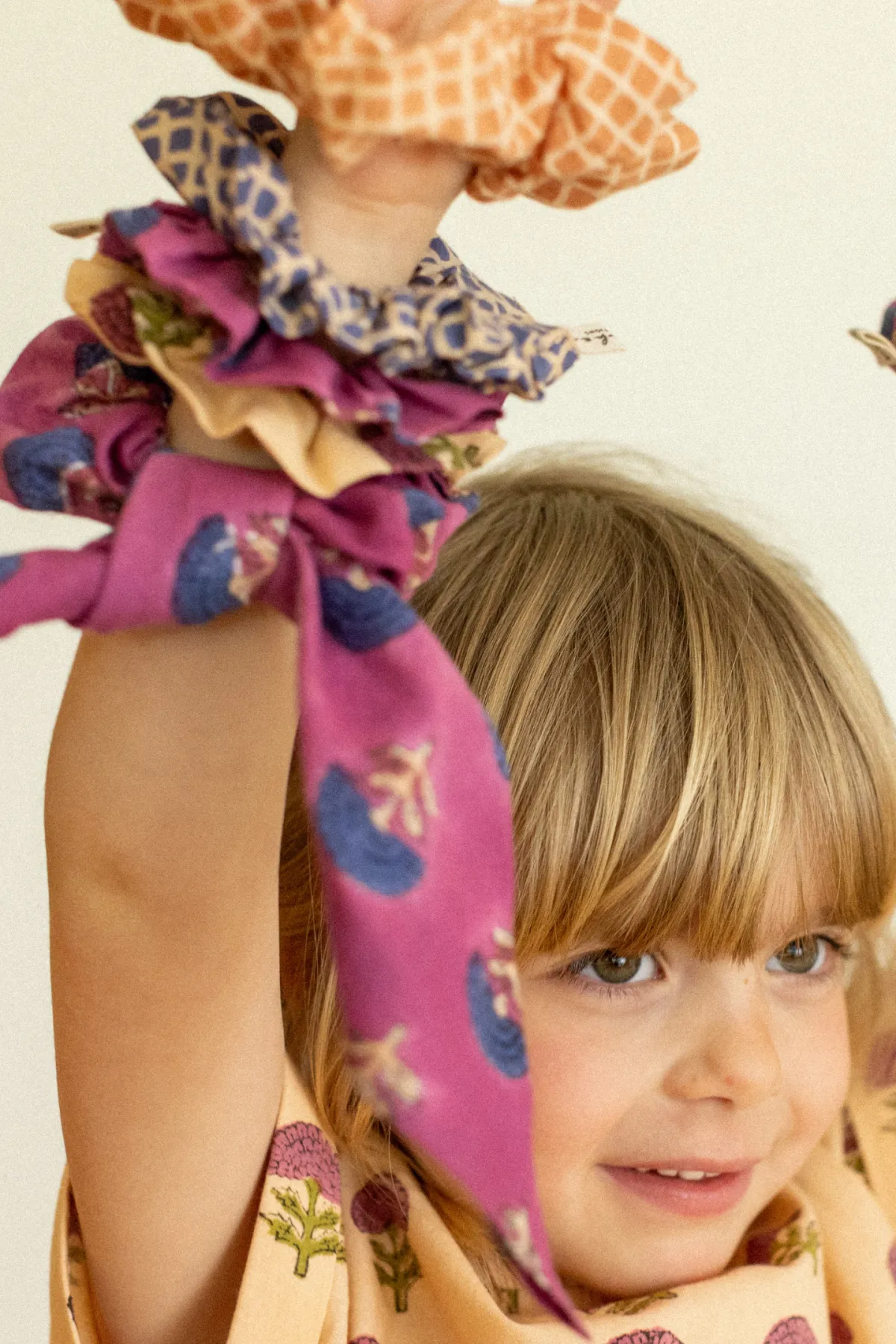 Chouchou Foulard Mano "Florets"