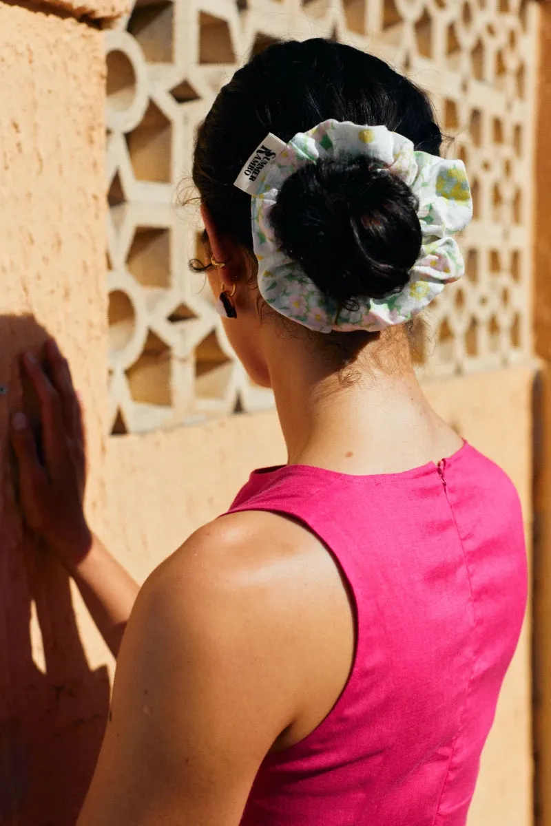 Chouchou upcyclé en coton - plusieurs coloris
