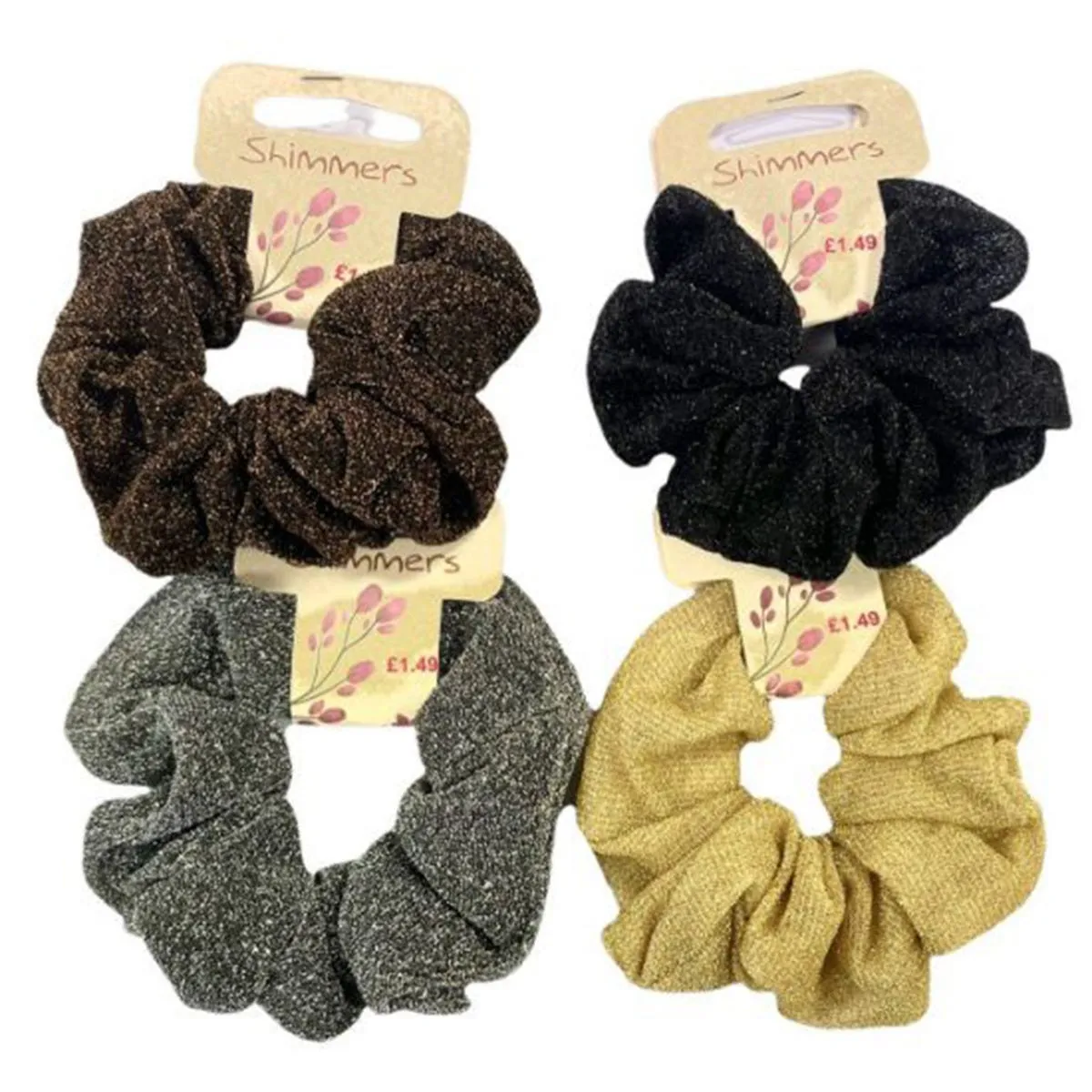 Chouchou en Velours et Perles