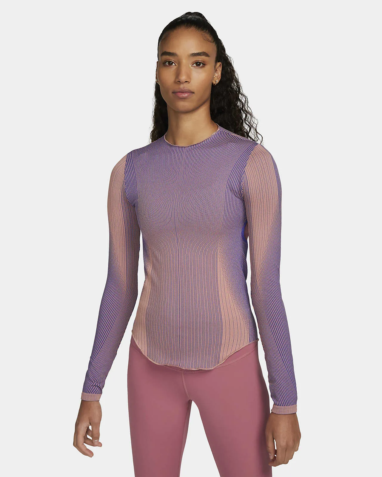 Dri-FIT ADV Long-Sleeve Yoga Top
