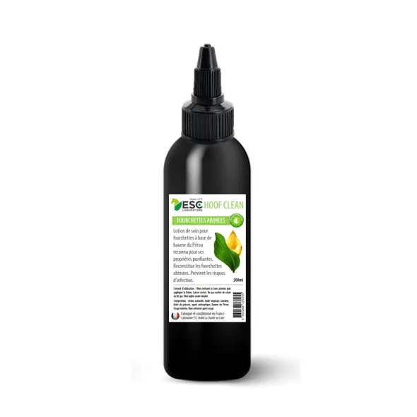 Hoof Clean ESC Laboratoire - Lotion purifiante pour fourchettes abîmées