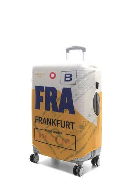 Housse de valise Airtex To Frankfurt FRA  M Beige Jaune FRA  337/24FRA  