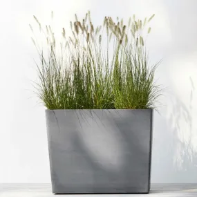 Jardinière sur roulettes Ecopots Paris, gris - différentes tailles | MarketOnWeb