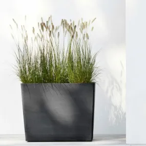 Jardinière sur roulettes Ecopots Paris, gris foncé - différentes tailles | MarketOnWeb