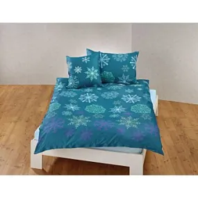Linge de lit avec flocons de neige de différentes formes ⋆ Lehner Versand