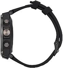 Montre connectée pour hommes, noir