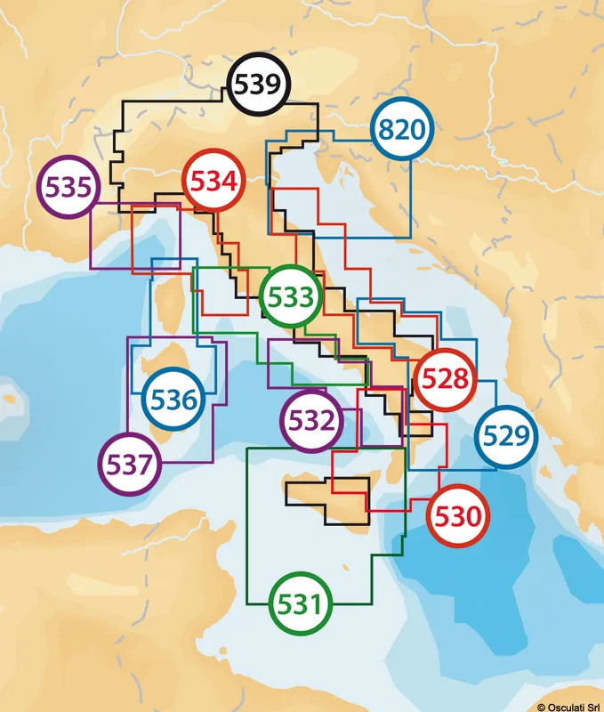 Navionics + Small nautical chart
