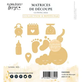 Outils De Découpe Florilèges Design A Petits Pas -  Bébé Est Né