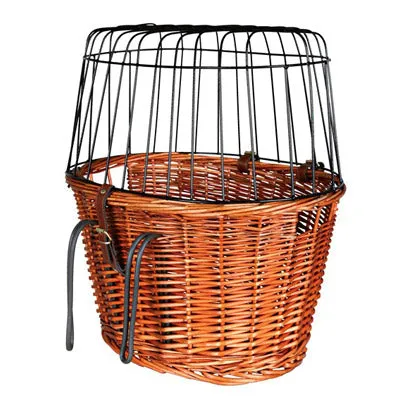 Panier avant en osier pour chien sur guidon - Trixie