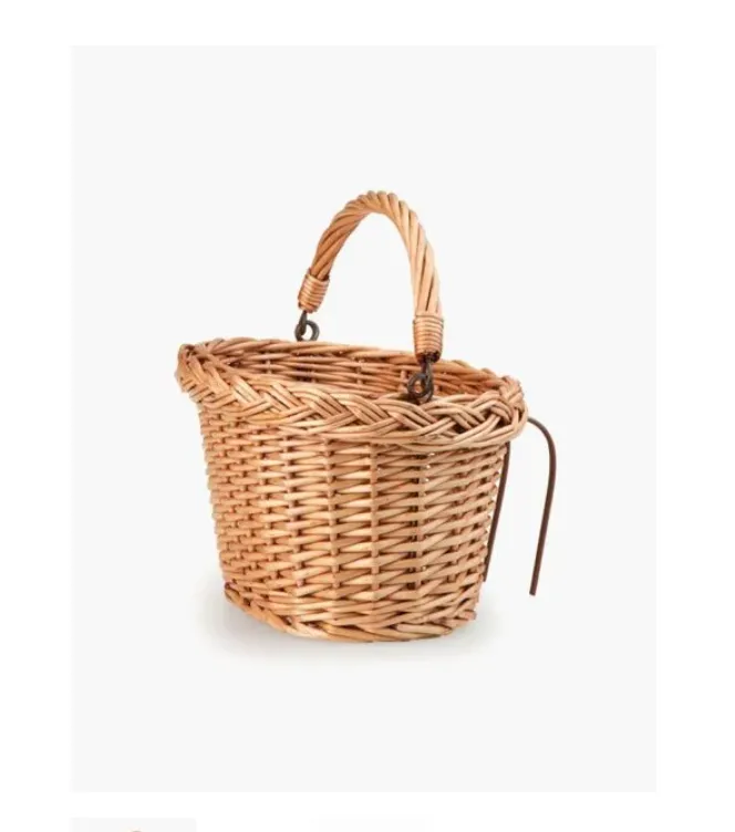 Panier de vélo MINKANE - En osier