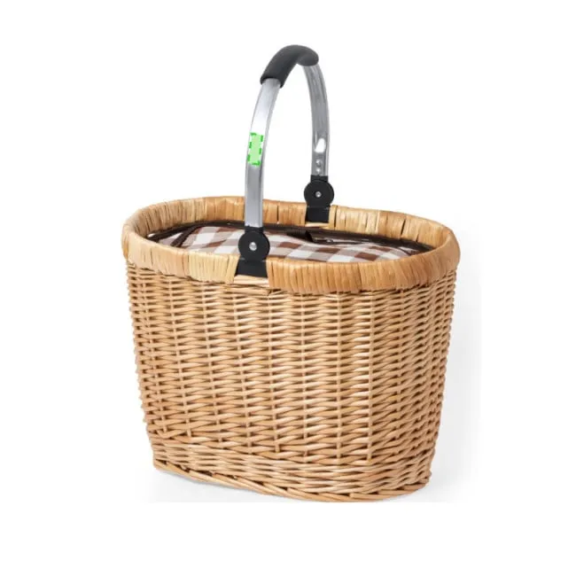Panier en osier à pique-nique personnalisable 