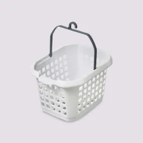 Panier pour pinces à linge, Blanc