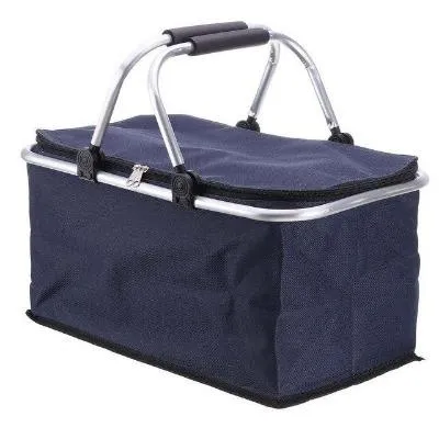 Panier pour pique-nique bleu nuit
