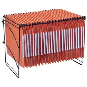 Panier "Homeclass" - pour 25 dossiers suspendus - noir