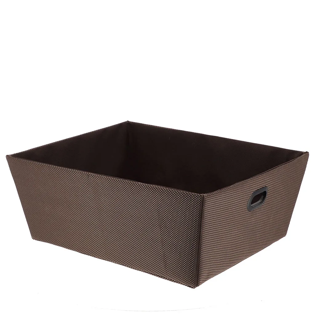Panier rangement marron 32.5x15x40cm 