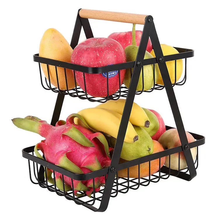 Panier à fruits à étage - rangements