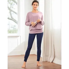 Pantalon, shirt et débardeur yoga à volant Curare