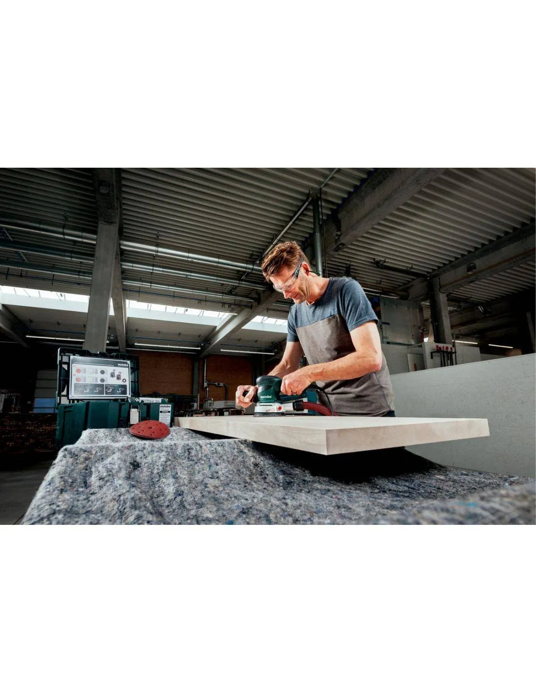 Ponceuse excentrique 350W SXE 450 TurboTec - 600129000 - Metabo