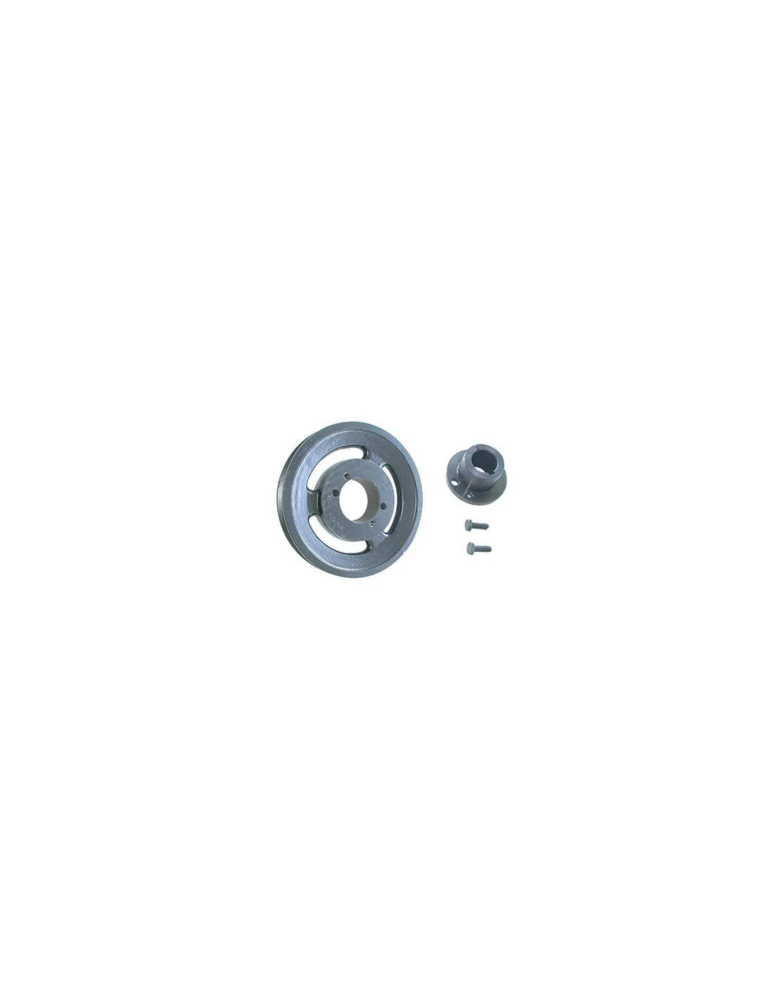 Poulie avec moyeu adaptable pour SCAG - H: 30,16mm, Ø: ext: 146mm, Ø int: 27mm. Remplace origine: 48127, 48924 - 6203353