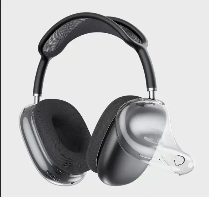 Pour Airpods Max Coussins Découteurs Accessoires Silicone Solide Haute Personnalisé Étanche Protection En Plastique Casque Étui 