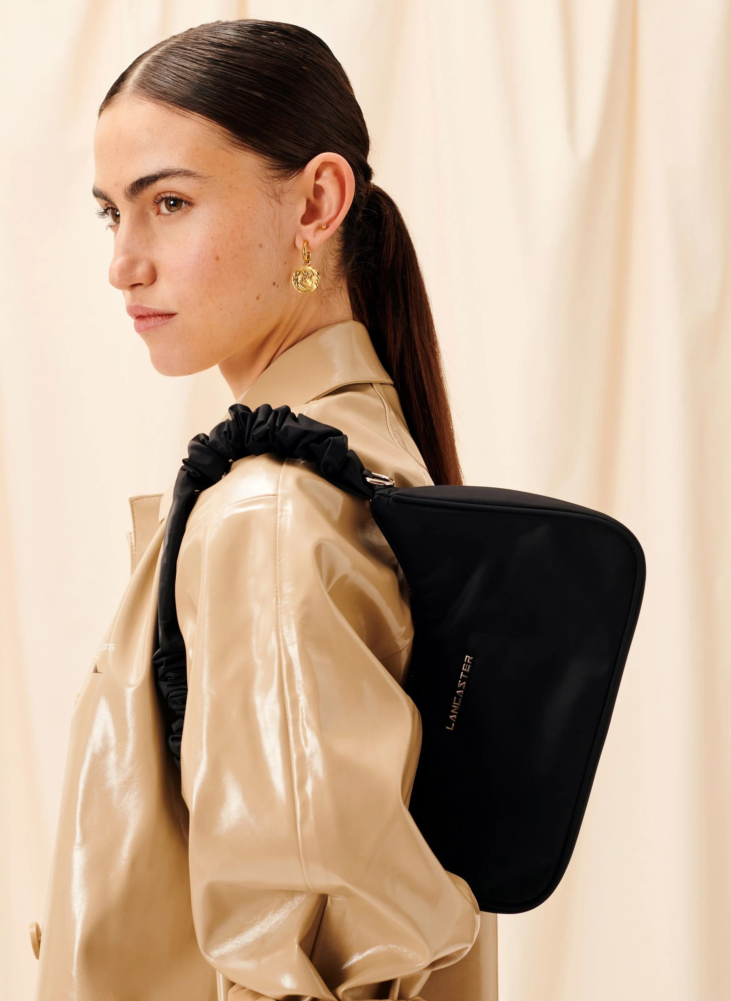 SAC BAGUETTE BASIC CHOUCHOU - LANCASTER pour FEMME | Printemps