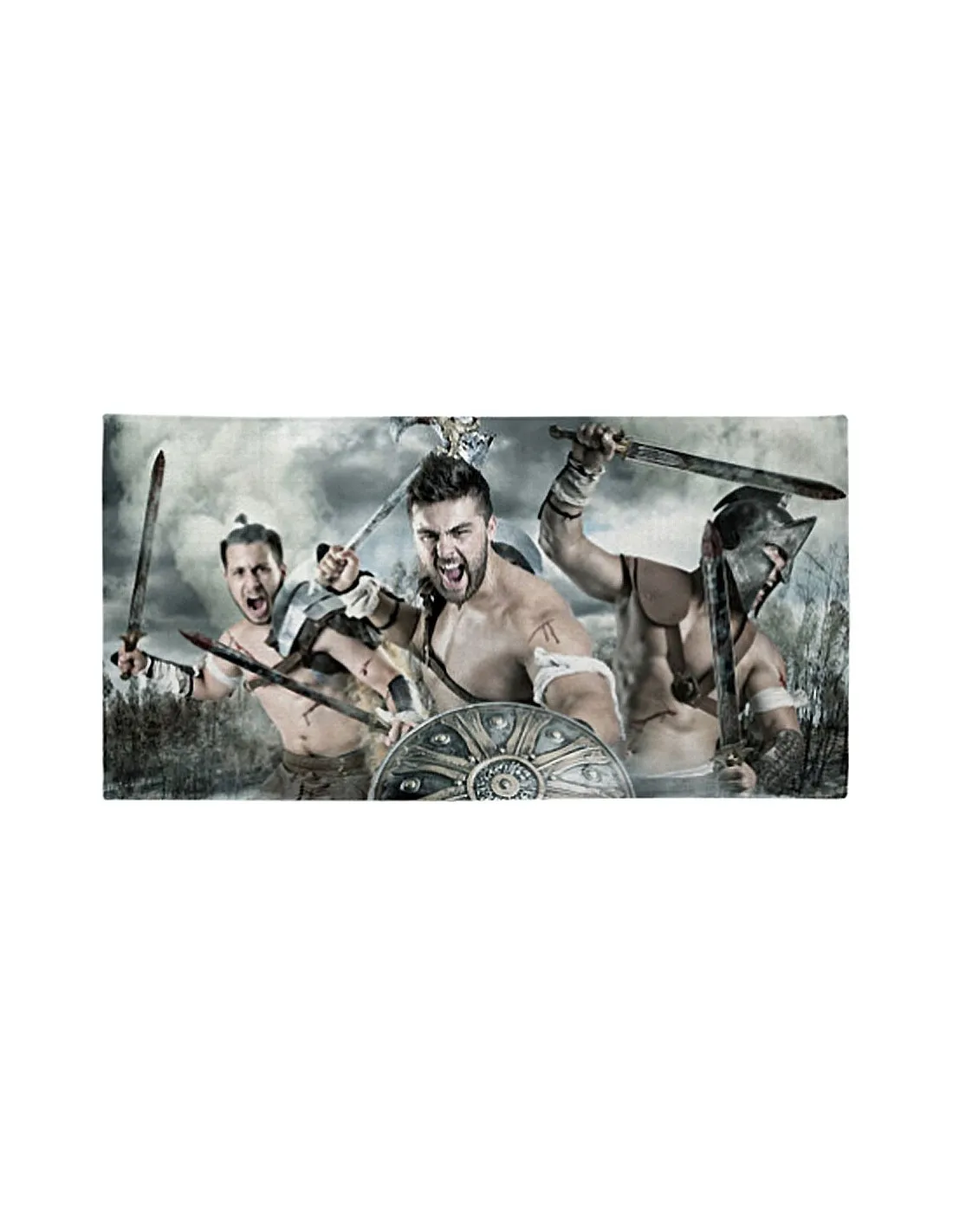 Serviette de bain Spartan Fighting (différentes tailles) ⚔️ Boutique Épées