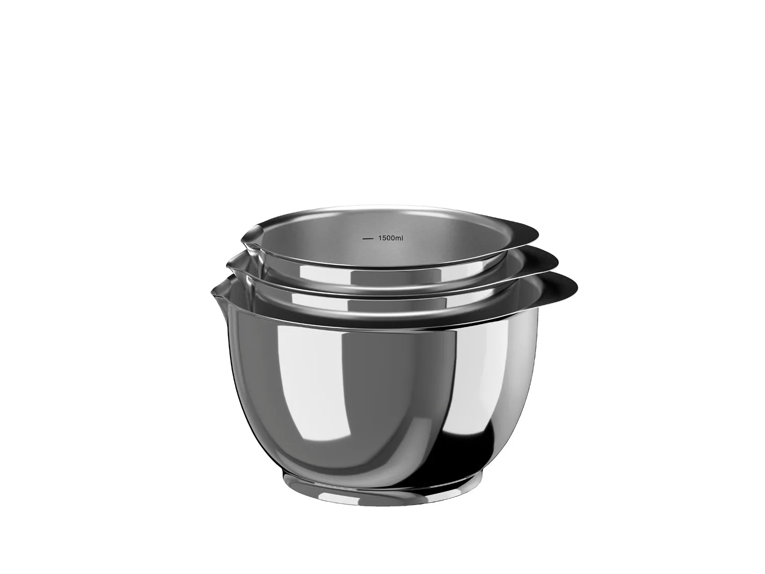 Set de bols 3 pces MARGRETHE en acier Acier Rosti 