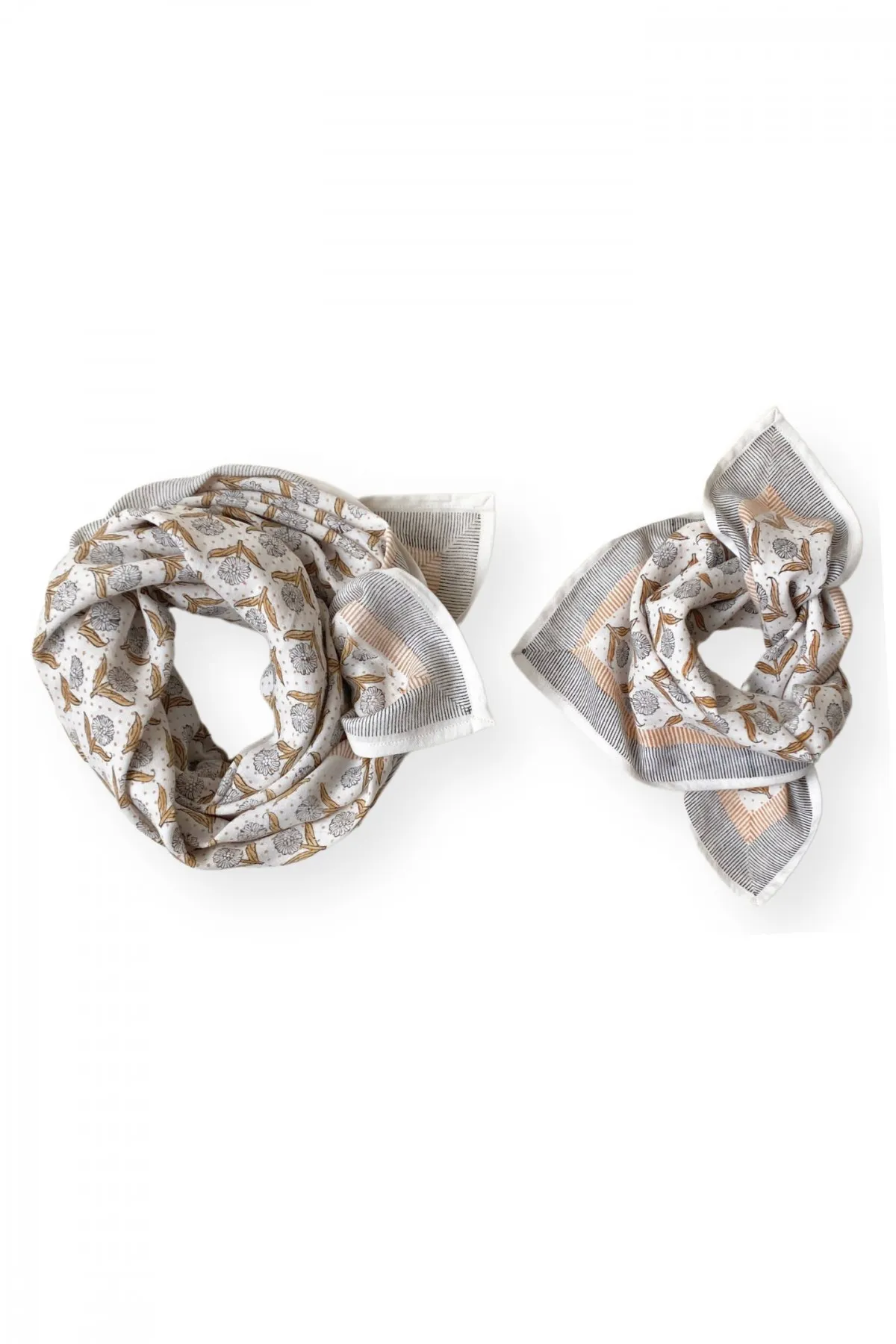 Small Foulard Manika "Lotus"