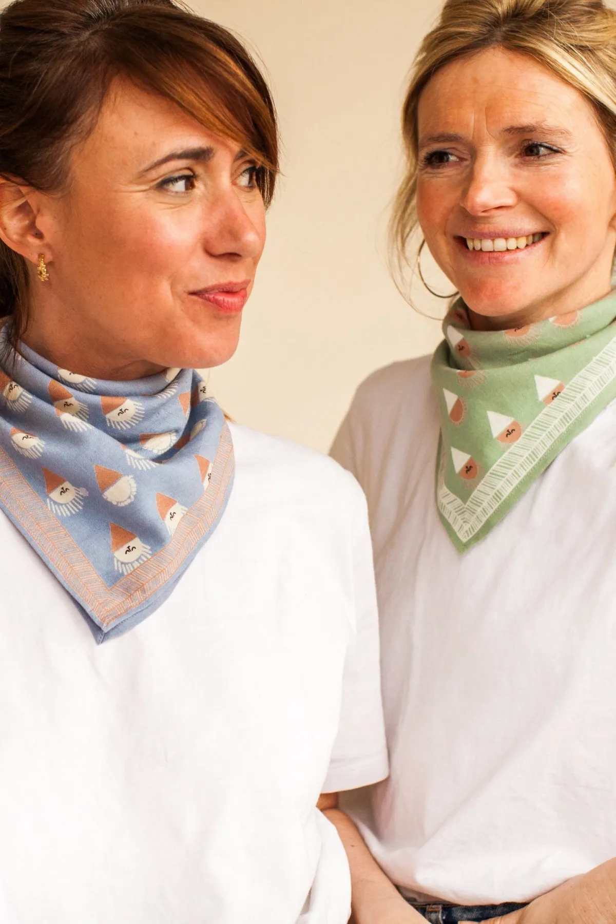 Small Foulard Manika "Sorbet"