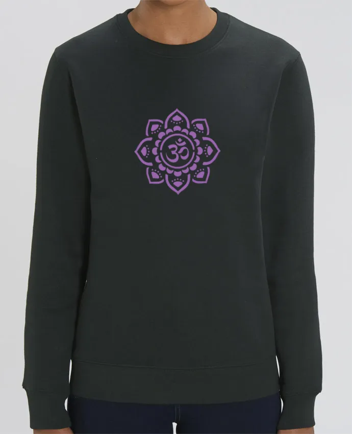 Sweat-shirt Yoga - Fleur Om Par tunetoo