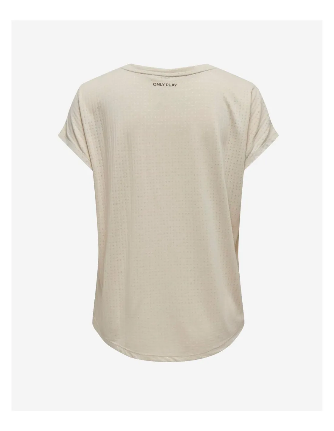 T-shirt de yoga - Manches chauve-souris - Beige