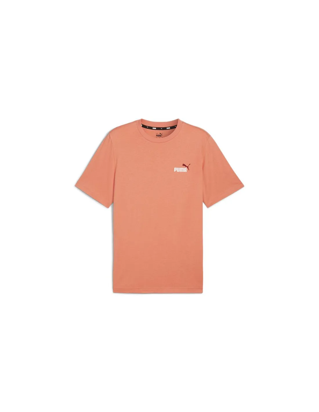 T-shirt Homme Puma Essentials+ 2 Col Small Logo Orange