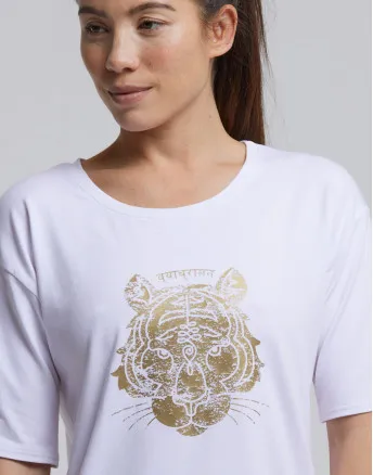 T-Shirt Yoga - ARUNA TIGRE | Temps Danse