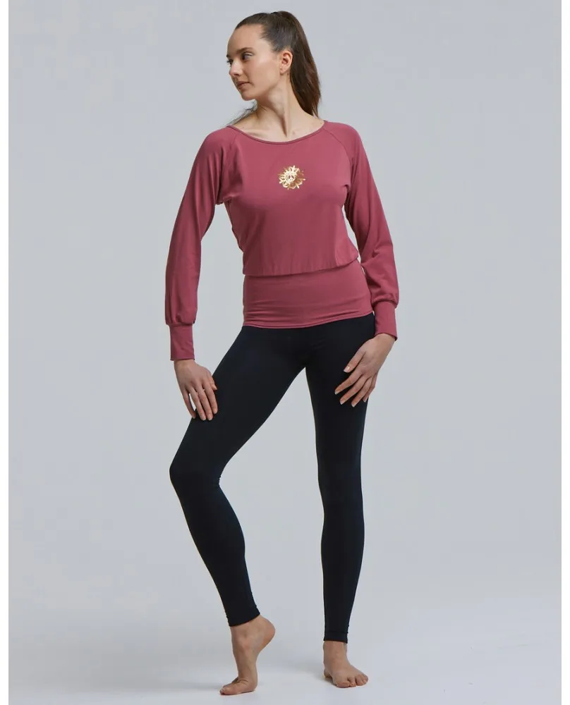 T-shirt Yoga femme Peace - Temps Danse