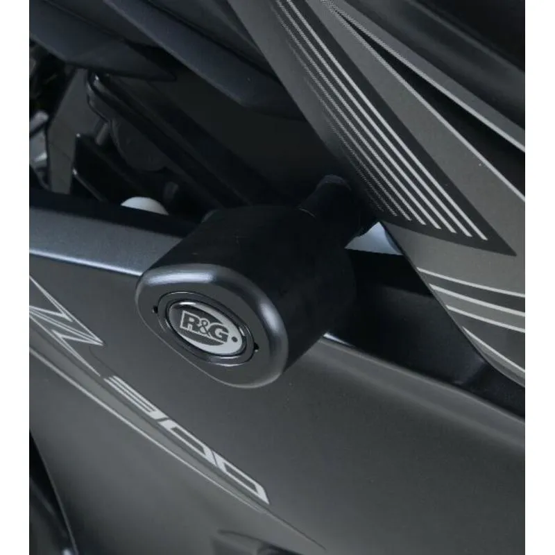 Tampons de protection R&G RACING Aero noir Kawasaki Z300:442831