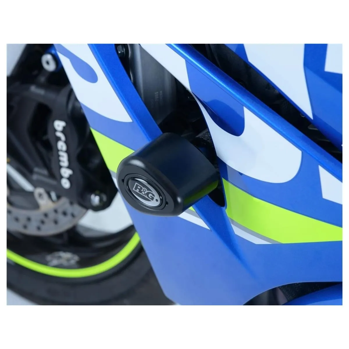 Tampons De Protection R&G Racing Aero Noir Suzuki GSX-R1000 444995 - Tampon