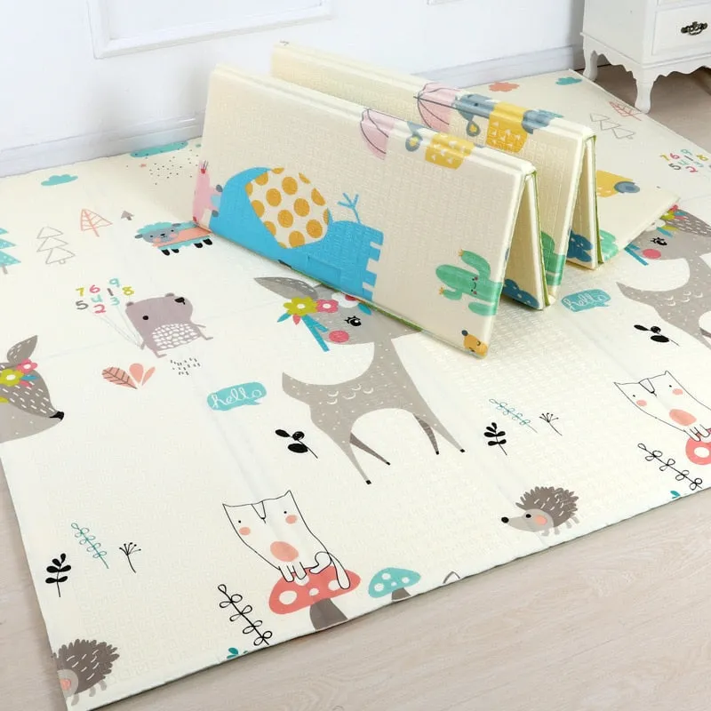 Tapis de jeu pliable