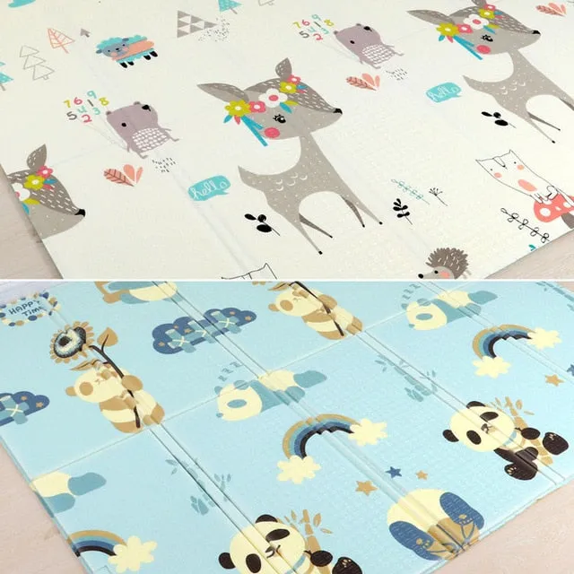 Tapis de jeu pliable