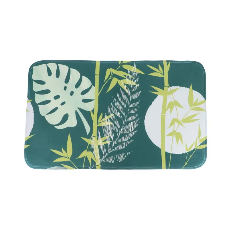 Tapis microfibre imprime
